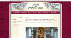 Desktop Screenshot of musikimpfaffenwinkel.de